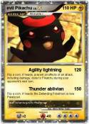 evil Pikachu