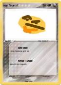 my face irl