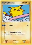Surfing Pikachu