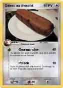 Gâteau au chocol