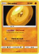 Old amber
