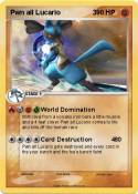 Pwn all Lucario