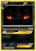 Evil Dark Cat