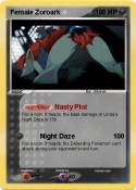 Female Zoroark