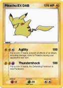 Pikachu EX DAB