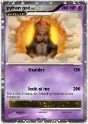 python god