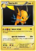 Raichu EX