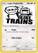 I Like Trains