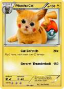 Pikachu Cat