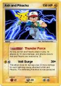Ash and Pikachu