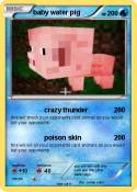 baby water pig