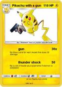 Pikachu with a