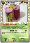 Beetroot juice