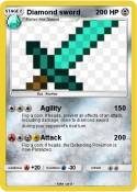 Diamond sword