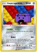 Purple lego