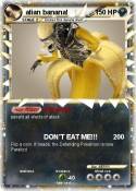 alian banana!