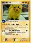 Pikachu Cat