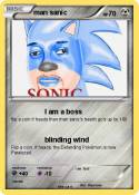 man sanic