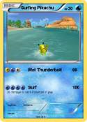 Surfing Pikachu