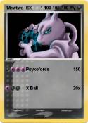 Mewtwo EX 1 100