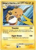Jorge's Raichu