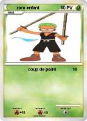zoro enfant