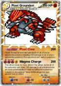 Pixel Groundon