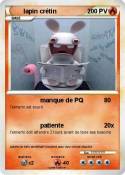 lapin crétin