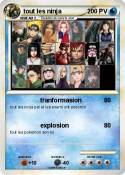 tout les ninja