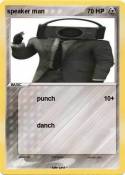 speaker man