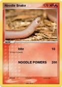 Noodle Snake