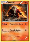 Flame Santa
