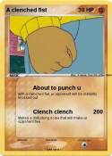 A clenched fist