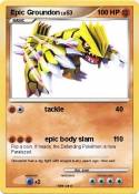 Epic Groundon