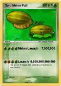Gold Melon Pult