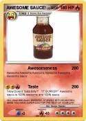 AWESOME SAUCE!
