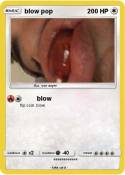 blow pop