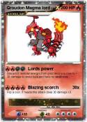Groudon Magma