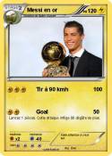 Messi en or