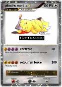 pikachu mort