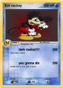 Evil mickey
