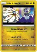 SUN & MOON