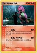 Evil Barney!
