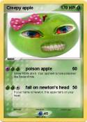 Creepy apple