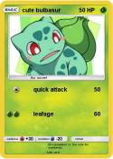 cute bulbasur