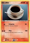 Hot coffee