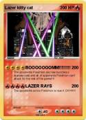 Lazer kitty cat