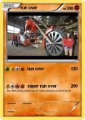 run over