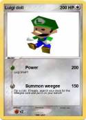 Luigi doll