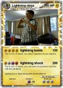 Lightning ninja